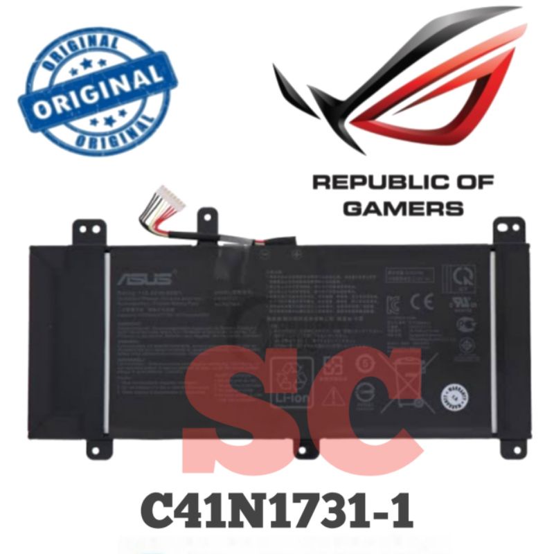 Baterai Battery Asus ROG Scar Edition GL704 GL704GV GL704GM GL704GW Asus ROG 2s Plus s7cw