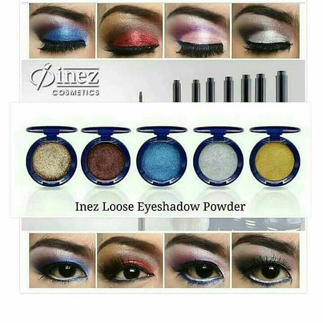 Jual Loose Eyeshadow Powder Inez Shopee Indonesia