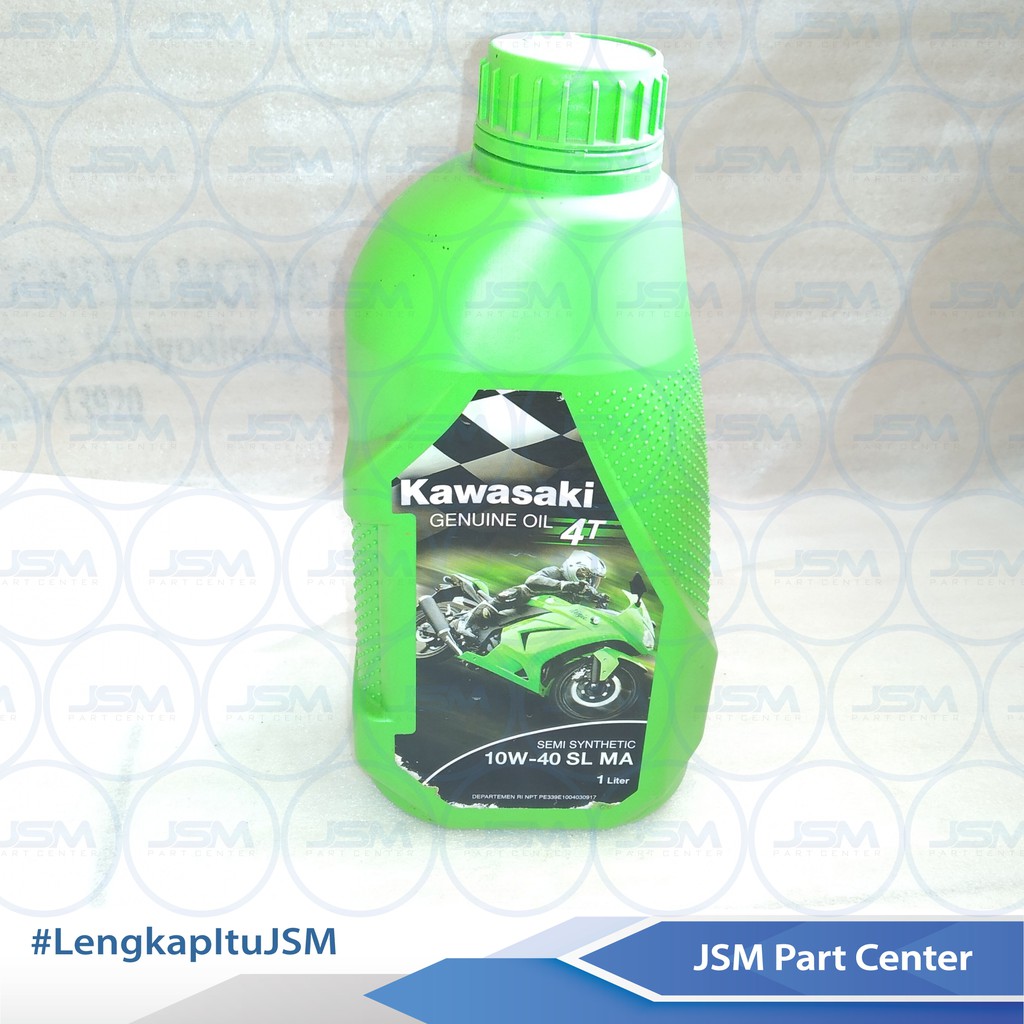 OLI MESIN MOTOR KAWASAKI KGO OIL 4T 10W-40 1L