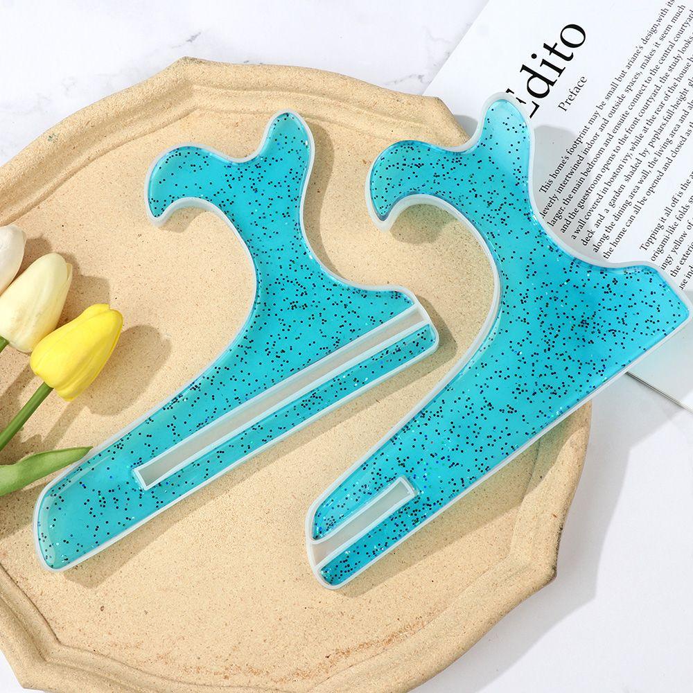 Solighter 2pcs Cetakan Holder Foto DIY Artwork Kerajinan Bingkai Membuat