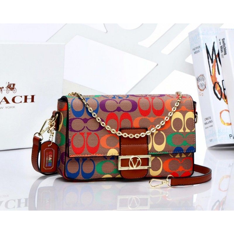 Tas Coach Rainbow 690 Semi Ori (Kode: COA340