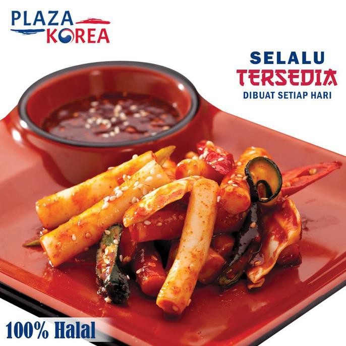 

PLAZA KOREA - TOKPOKI / TTEOKBOKKI 400Gr + SAUCE MAKANAN FRESH KOREA