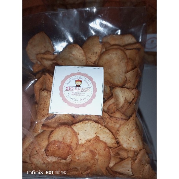 

Kripik Singkong pedas 300g harga murah