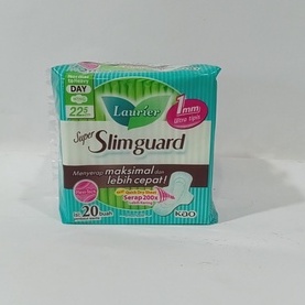 LAURIER SlimGuard ( WING 22.5 cm 20 Buah ) pembalut wanita (no.28)