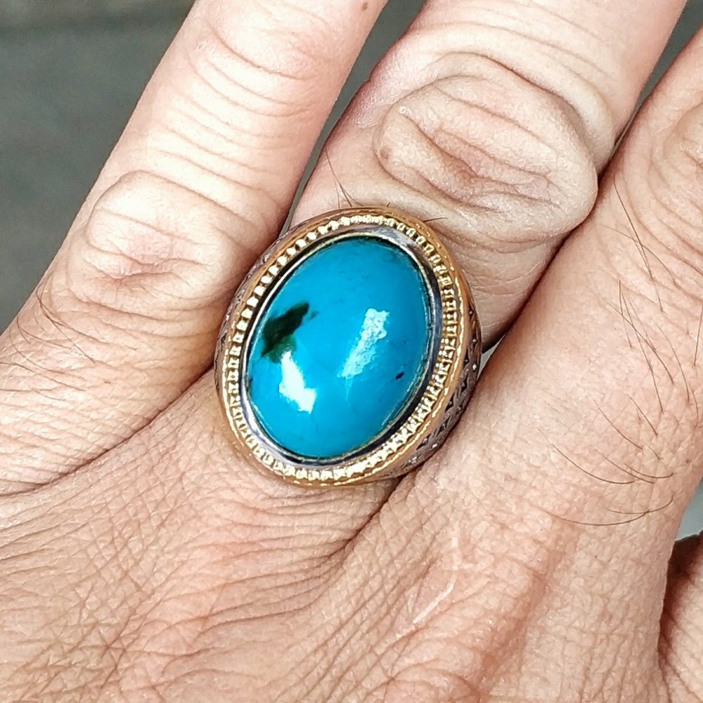 CINCIN BATU AKIK NATURAL BACAN DOKO KANTORAN