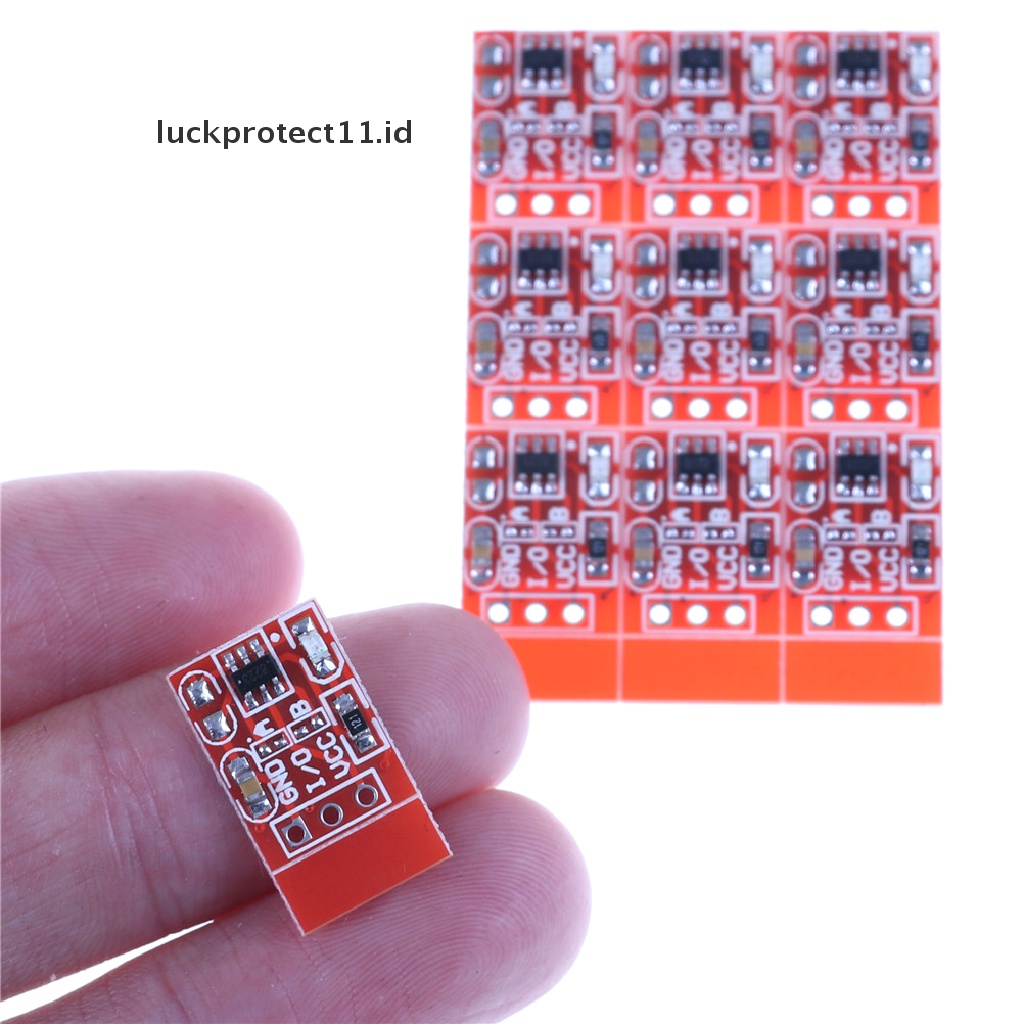 //HG&amp;ID// 10Pcs TTP223 Capacitive Touch Switch Button Self-Lock Module .