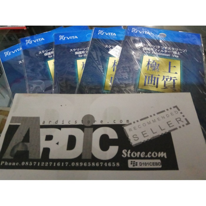 Screenguard Pelindung LCD Psv Ps vita Fat Slim 1000 2000