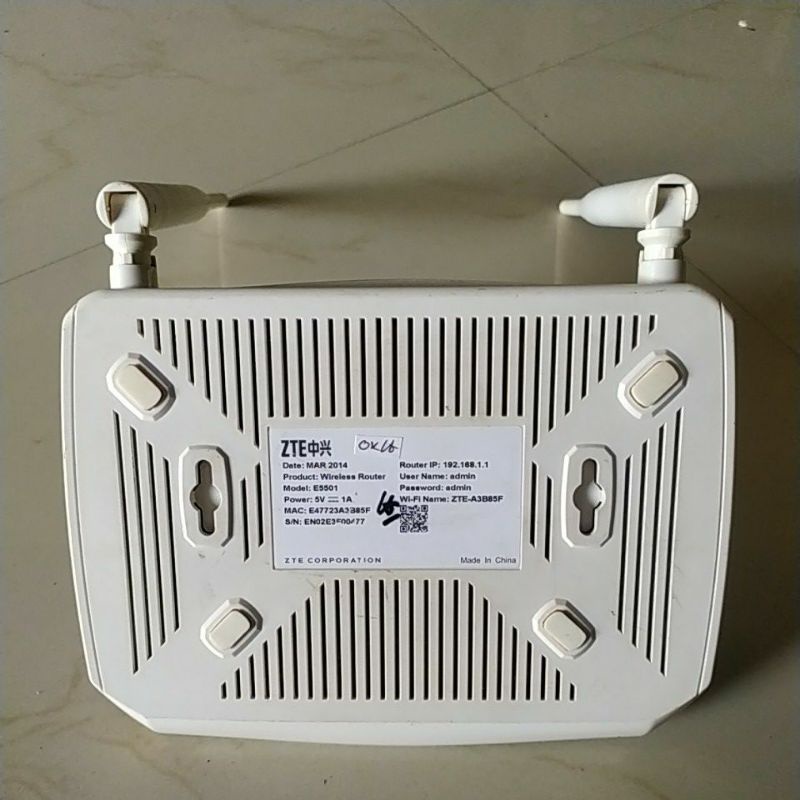 Router WiFi ZTE E5501