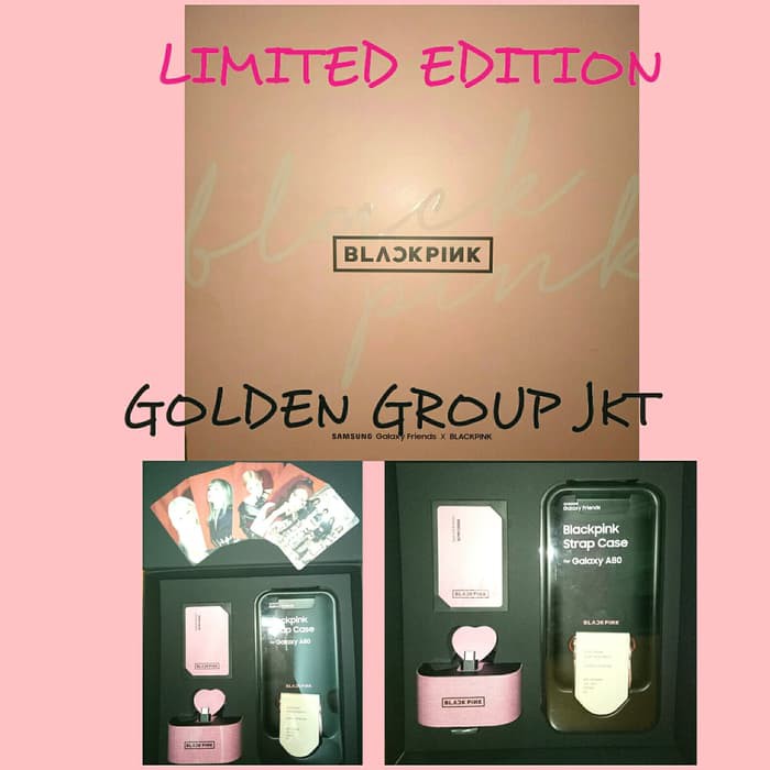 SAMSUNG BLACKPINK BOX ORIGINAL FOR GALAXY A80 SERIES LIMITED EDITION