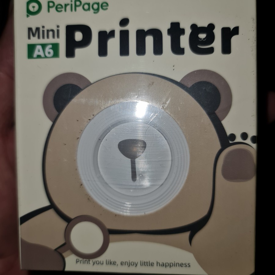 

Printer A6 PeriPage color gratis sticker printer - Putih