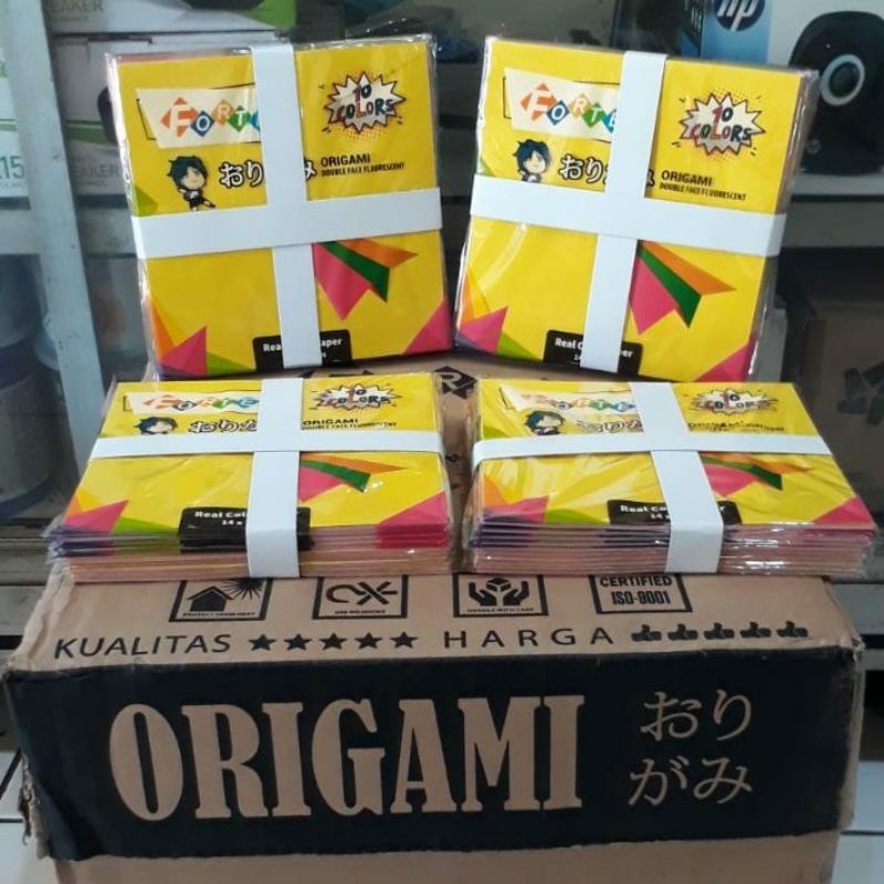 

kertas origami 14 x 14 cm isi 20 lembar