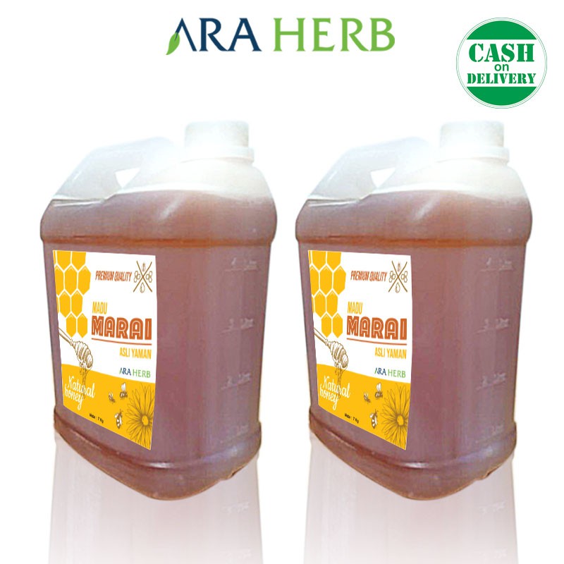 

Madu Yaman 7 kg / Madu Herbal Asli / Madu Murni Marai dan Madu Sumroh Import ARA HERB