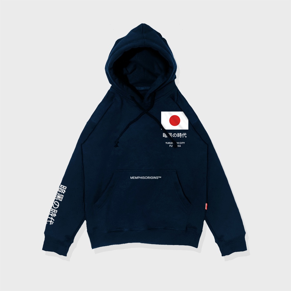 PULLOVER HOODIE - YUKUHASHI (NAVY)