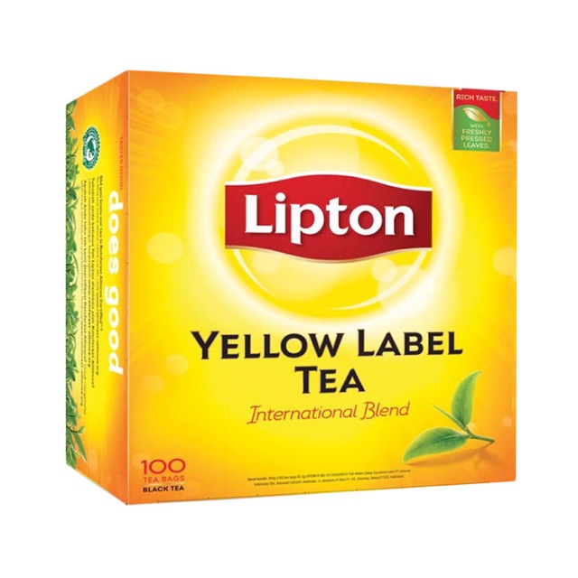 

Teh lipton kemasan foil isi 100