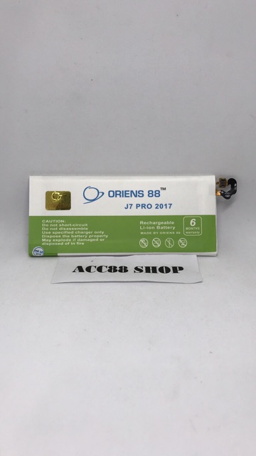 Baterai Batre Battery Double Power IC Samsung J7 Pro J730 OR88/Oriens88