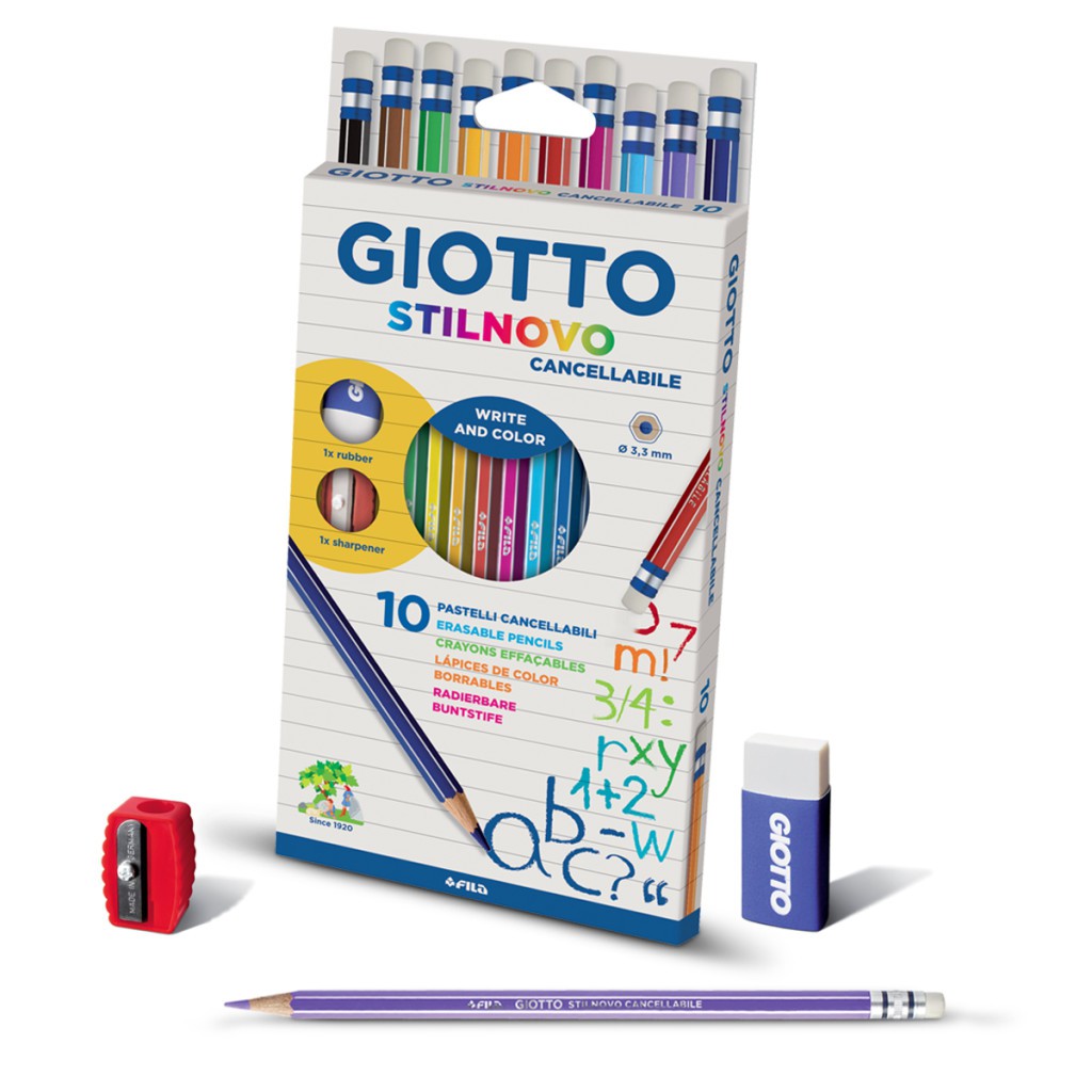 

Giotto Stilnovo Erasable Cardboard 10 Colors
