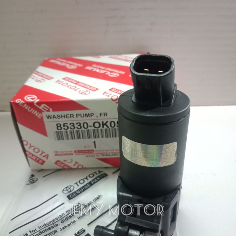WASHER PUMP FR WASHER POMPA AIR WIPER KACA DEPAN GRAND AVANZA HILUX FORTUNER ORIGINAL