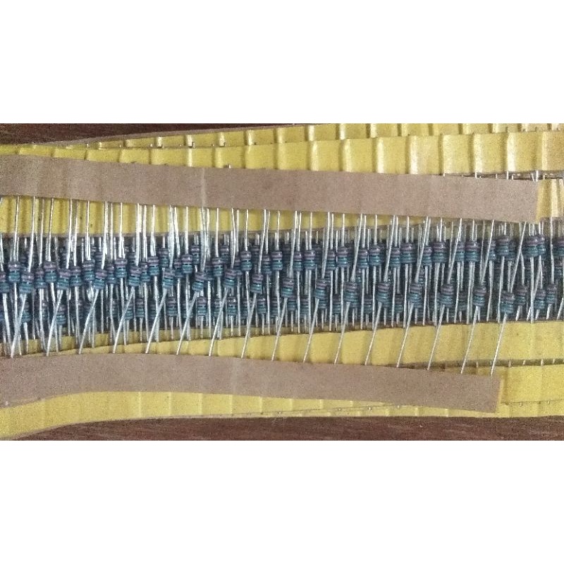 resistor Japan / Taiwan 1/4 bodi 1/8 (100pcs)
