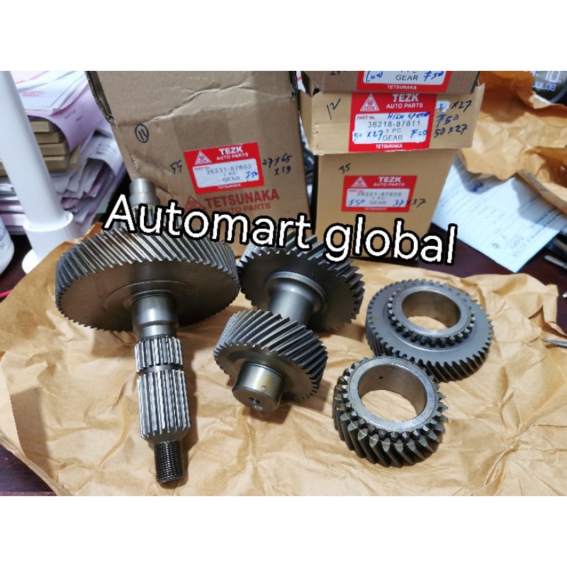 paket gigi transfer taft badak f50 4pc