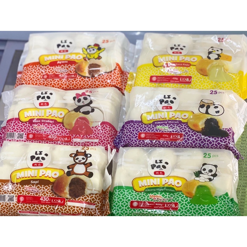 

Promo!! Andy Lipao Minipao aneka rasa