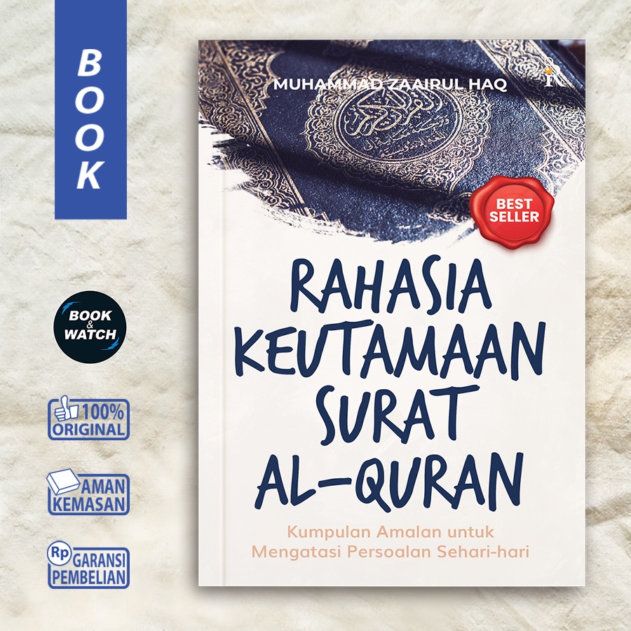 Jual Buku Agama Islam Rahasia Keutamaan Surat Al-Quran - Original ...