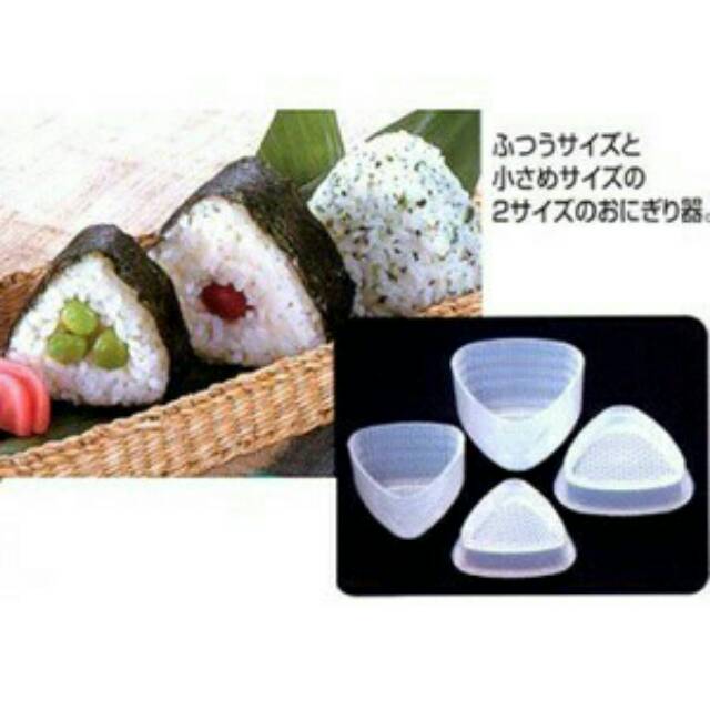 Cetakan Onigiri Cetakan Nasi Segitiga - Cetakan Nasi Kepal - Cetakan Nasi Onigiri Nasi Jepang - Rice Mold