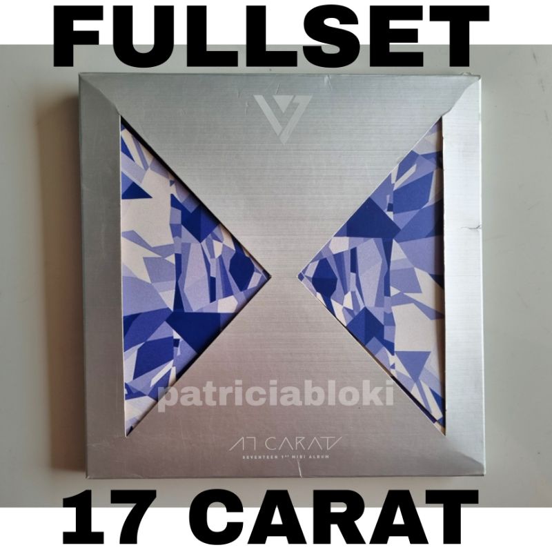 BOOKED Debut 1st Mini Album Seventeen 17 Carat White Ver Unsealed Prelove Teen Age photocard green w