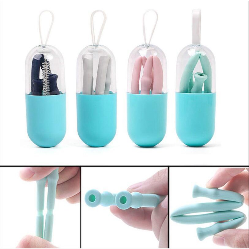 Silicone Foldable Straw