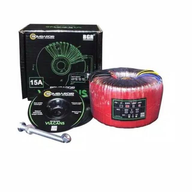 Travo Trafo Donat Vulcans 15A 65V Travo Toroid TERBAIK