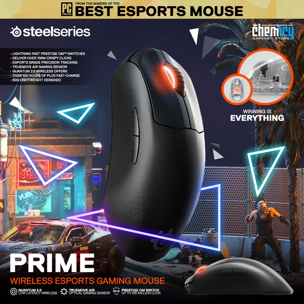 Steelseries Prime Wireless Pro Series Gaming Mouse