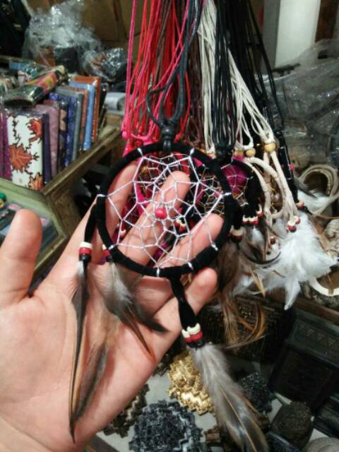 (BISA COD) Kalung Etnik Dream Catcher Penangkal Mimpi Buruk - Aksesoris Fashion Wanita dan Remaja