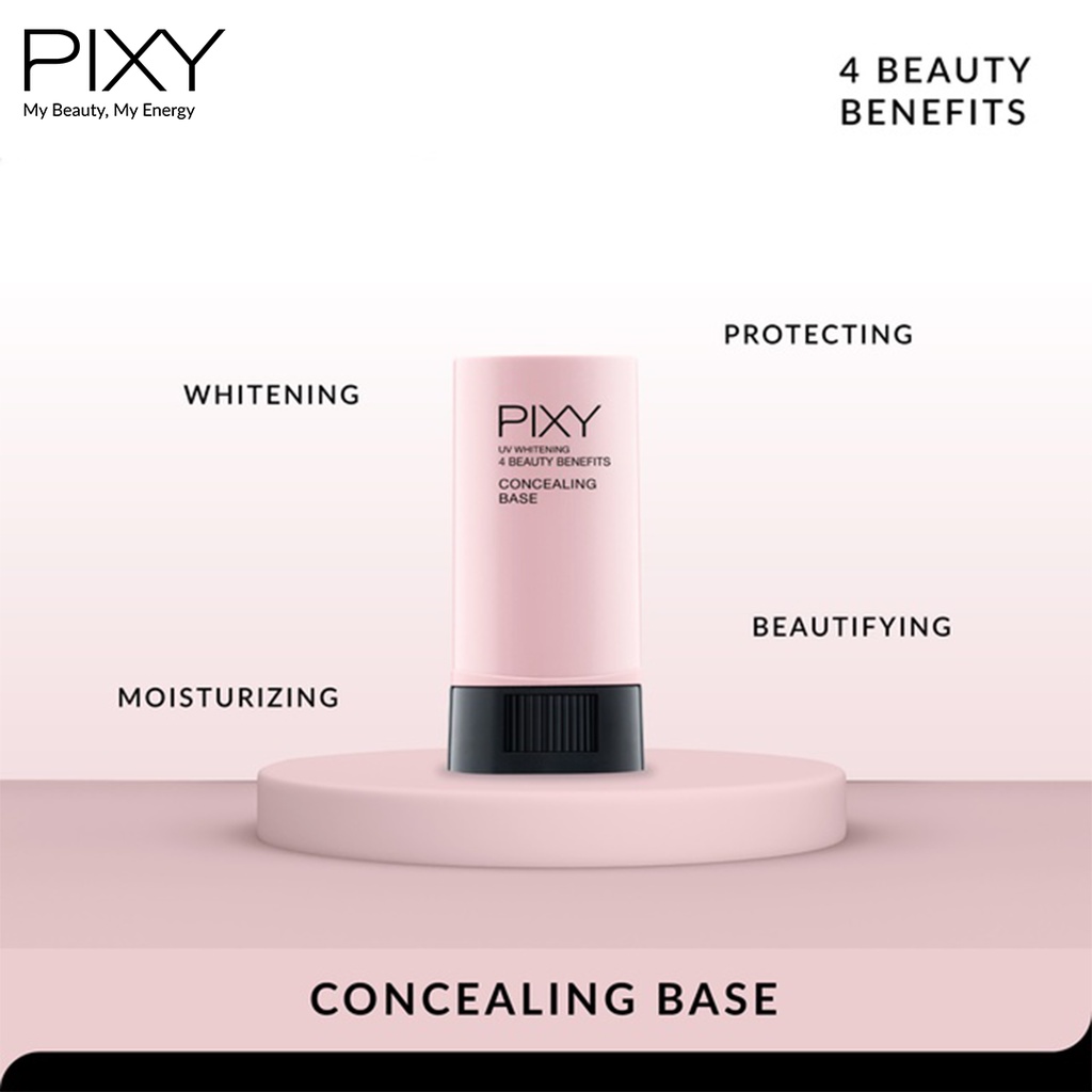 ❤ BELIA ❤  PIXY Concealing Base 9g ( UV Whitening 4 Beauty Benefits concealer stick ) | BABY BUNNY