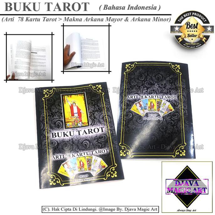 BUKU TAROT - Arti 78 Kartu Tarot-New Cover - Bhsa Indonesia Kode 618