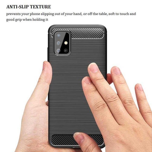 Case OPPO A52 2020 Ultra Slim Ipaky Carbon Premium Softcase Kesing HP