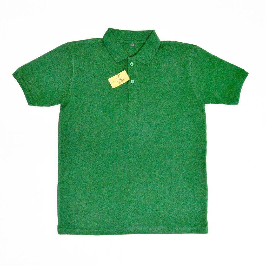 Polo / Wangky warna Hijau Lumut
