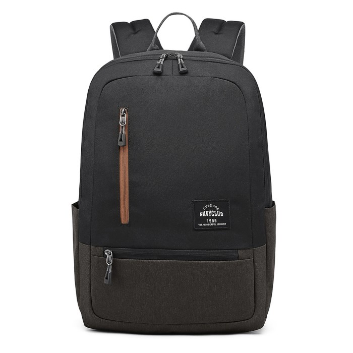 PROMO BISA COD TAS SELEMPANG PRIA NavyClub Tas Ransel TasUnisex Waterproof HFGI Backpack Up To 15.6 