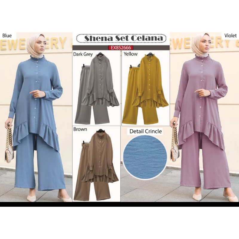 setcel extu setelan celana extu EXTU SET CELANA