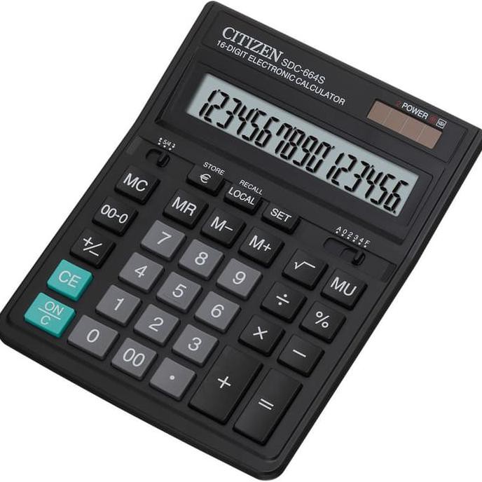 

Calculator - Citizen - SDC-664