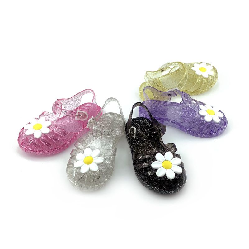 Jelly flower kids size 24-34/jelly shoes kids/sandal anak import/sandal anak karet/sandal sepatu anak jelly/jelly shoes kids/sepatu sandal slippers/sepatu sandal couple mom and kids