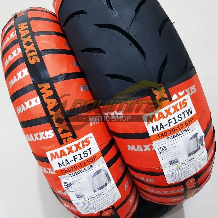 Ban Lebar Maxxis Victra MA-F1ST Depan Belakang 120/70 - 13 &amp; 140/70 - 13 NMAX Upsize