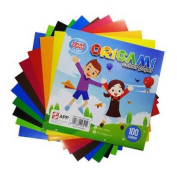 

Kertas Lipat Origami SIDU 16X16 100 lembar/Kertas Sukung Prakarya