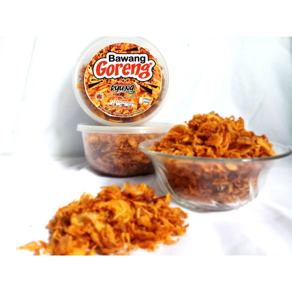 

Bawang Goreng 100 gram Tanpa Tambahan Tepung Original Premium Gurih Renyah
