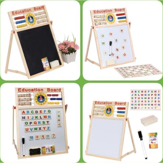 

BISA COD Papan Tulis Magnet White Black Board 2 Sisi 3in1 Edukasi Anak Pintar/PULPEN GEL/PULPEN LUCU/PULPEN 1 PACK/PENSIL WARNA/PENSIL 2B/PENGHAPUS JOYKO/PENGHAPUS LUCU/RAUTAN PENSIL PUTAR/RAUTAN ELEKTRIK/SPIDOL WARNA/SPIDOL PERMANEN/SPIDOL