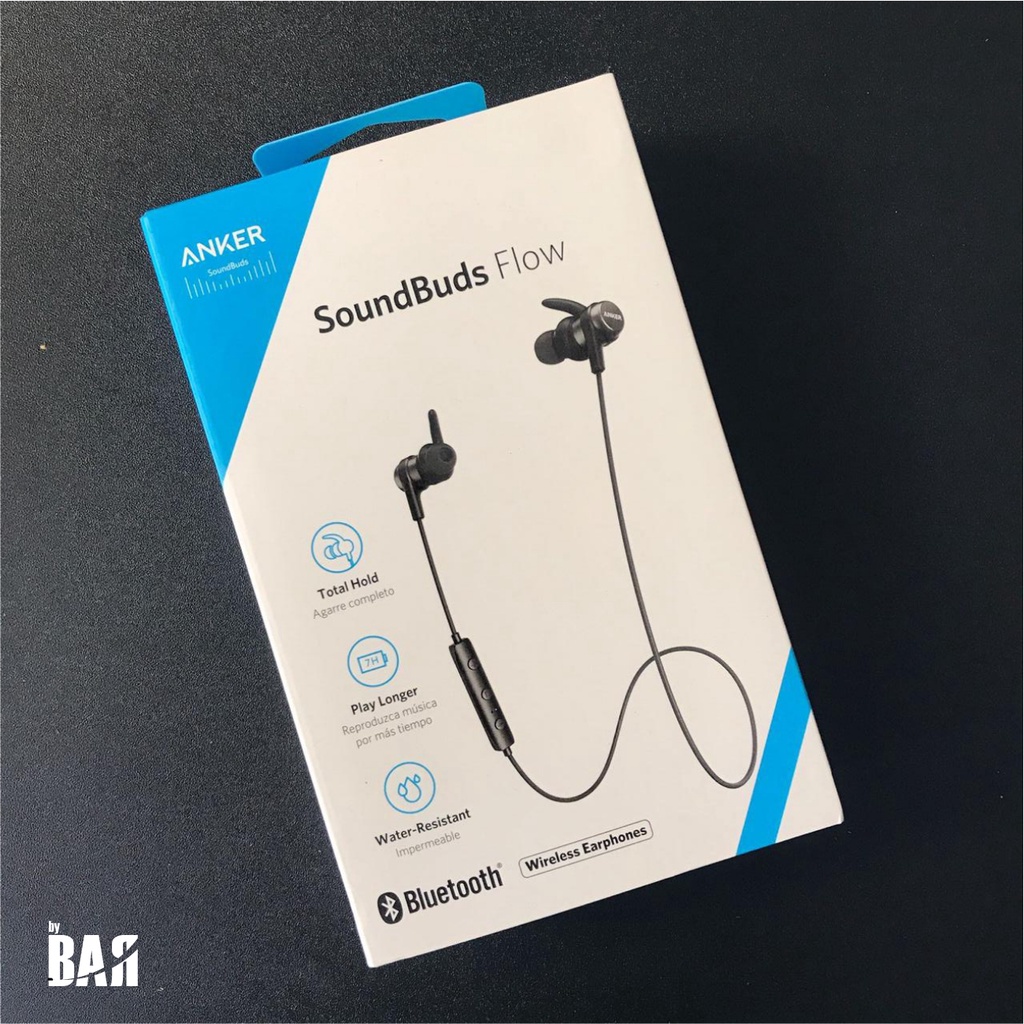 Earphone Bluetooth Anker Soundbuds Flow - A3234