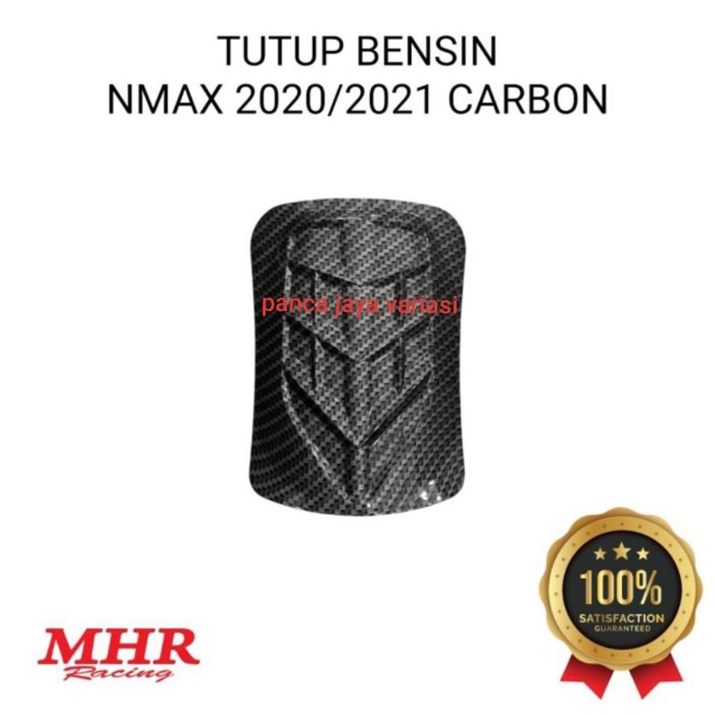 Cover/Tutup Bensin Karbon/Carbon Motor Yamaha All New Nmax-155 2020 / 2021 MHR Best Quality