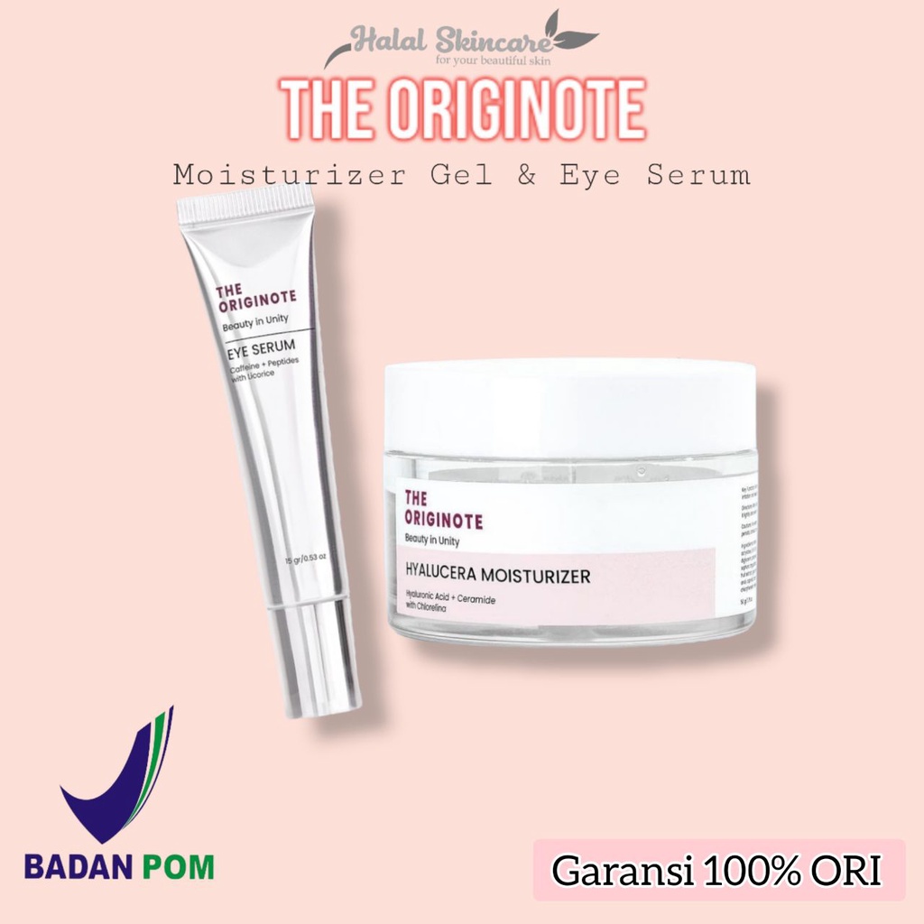 THE ORIGINOTE Moisturizer Hyalucera Gel Eye Serum Ori Bpom