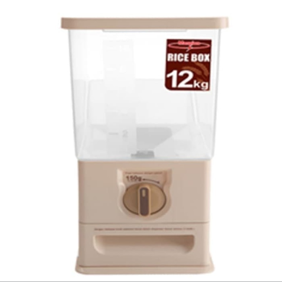 MASPION MDR 12 - Rice Box - Tempat Penyimpan Beras 12kg