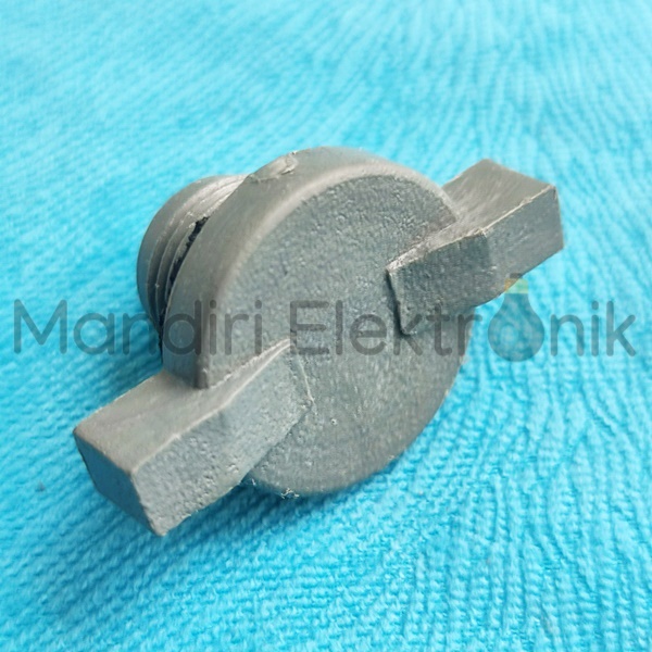 Dop Drat Luar Kuping 1/2 Inch - Plug Tutup Pancing Drat model SANYO 1/2&quot; - Tutup dop drat luar pancingan sanyo 1/2 inch