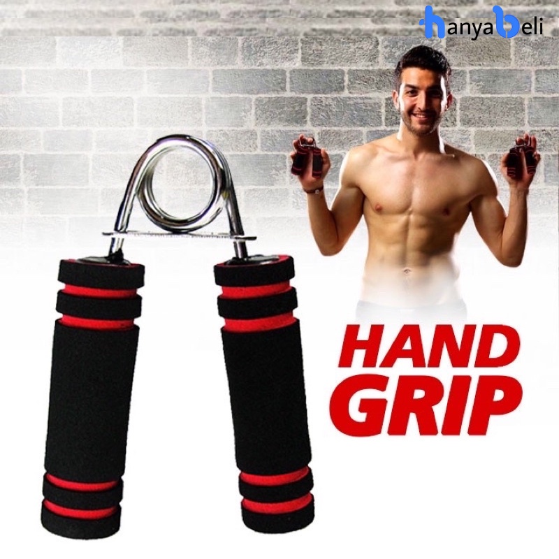 HanyaBeli Hand Grip Alat Gym Fitness Otot Lengan Portable Latihan Otot Tangan