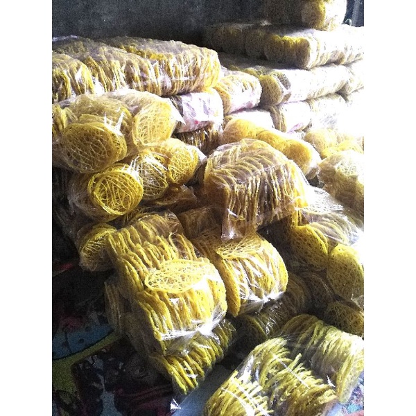 

kerupuk mie mentah bumbu gurih